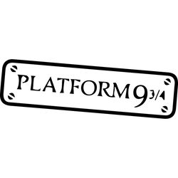 platform svg, harry potter svg, harry potter movie svg, hogwarts svg, digital download