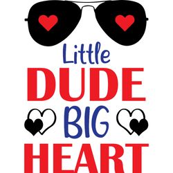 little dude big heart svg, valentine's day svg, happy valentines day svg, valentines svg, love svg, digital download