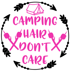 camping hair don't care svg, camping svg, camper svg, camping love svg, instant download