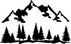 mountain and forest svg, camping svg, camper svg, camping love svg, camping vans svg instant download