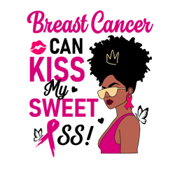 can kiss breast cancer awareness vector svg, breast cancer svg, cancer awareness svg, instant download