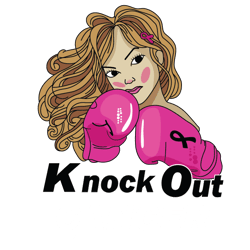 knock out cancer breast cancer awareness vector svg, breast cancer svg, cancer awareness svg, instant download