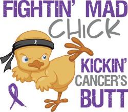 fightin' mad chick kickin' cancer's butt svg, breast cancer svg, cancer awareness svg, digital download-1