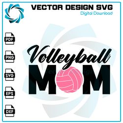 Volleyball Mom Svg, Volleyball Ball Svg, Volleyball Ball Vector, Volleyball Cricut, Volleyball Cutfile, Volleyball Svg