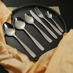 deluxe cutlery set, heavy gauge, tea spoon, table spoon, forks, salad fork, gift for him, birthday gift, kitchen ware