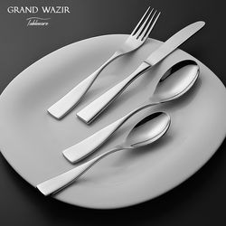 artisan 4 gauge set: a touch of luxury at every meal, teaspoon, table spoon, forks, salad fork, snack spoon