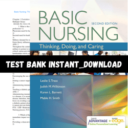 basic nursing: thinking, doing, and caring: thinking, doing 2nd edition by leslie s. treas