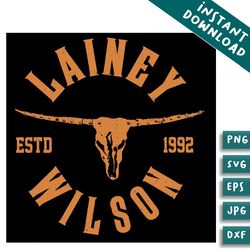 lainey wilson estd 1992 svg for cricut sublimation files