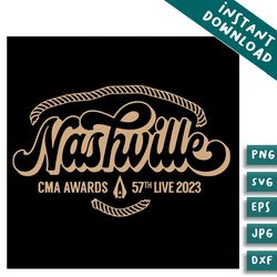 nashville cma award western music svg for cricut files