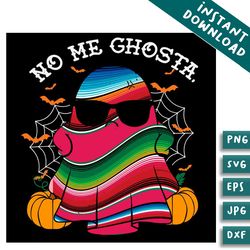 mexican ghost no me ghosta svg graphic design file