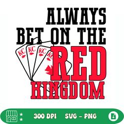 always bet on the red kingdom svg