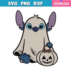 stitch ghost halloween retro stitch pumpkin svg bundle