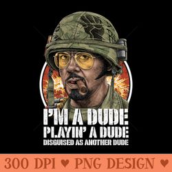 tropic thunder, kirk lazarus, cult classic - png download