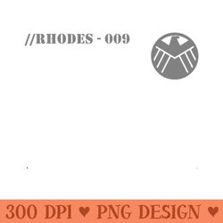 shield tee rhodes - sublimation templates png