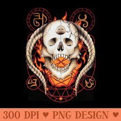 ancient demon - modern png designs