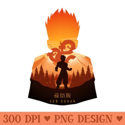 gohan - png design downloads