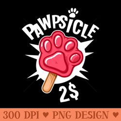 pawpsicle - unique sublimation patterns