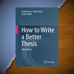 how to write a better thesis