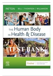 test bank for the human body in health & disease 8th edition kevin t. patton.pdf