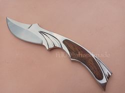 custom handmade knife, d2 steel knife, 12" blade knife, camping, hunting, outdoor, gift for him, wedding gift