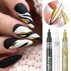 3ml acrylic paint gel nail polish pen one step nail polish gel pencil pink nail art gel varnish