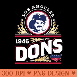 los angeles dons - sublimation png designs