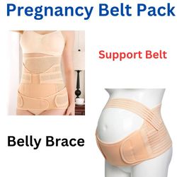 support belt & maternity belly brace pack(us customers)