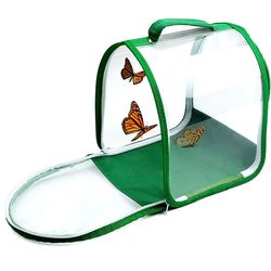 kids backyard nature adventure exploration bug folding cage insect observation box with handle(us customers)