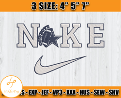 Dallas Cowboys Nike Embroidery Design, Brand Embroidery, NFL Embroidery File, Logo Shirt 122