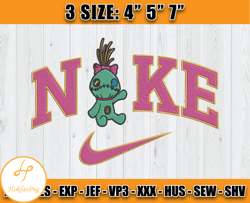 stitch and lilo machine embroidery design, disney nike machine embroidery, anime embroidery