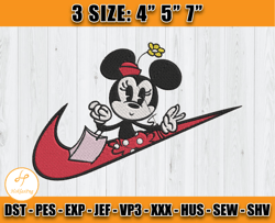 nike mickey embroidery, mickey mouse embroidery, cartoon embroidery machine