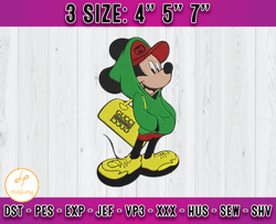 gucci embroidery, mickey mouse gucci embroidery, embroidery file z