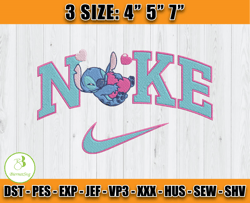 stitch lilo embroidery design, stitch nike embroidery machine, anime embroidery