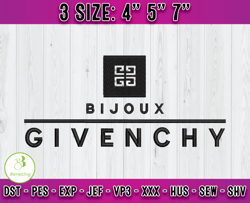 bijoux givenchy embroidery, logo fashion embroidery, logo fashion x