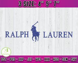 ralphlauren logo, logo fashion embroidery, embroidery design file x