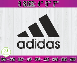 adidas logo embroidery, logo fashion emboridery, embroidery machine