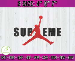 superme embroidery, logo fashion embroidery, supreme logo