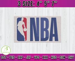 nba logo embroidery, nba fashion embroidery, embroidery file