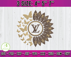 lv logo embroidery, lv cartoon embroidery, embroidery design file