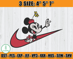 nike mickey embroidery, nike disney embroidery, embroidery design