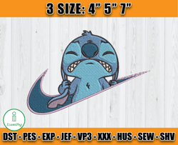 nike stitch embroidery, nike embroidery, lilo and stitch embroidery z