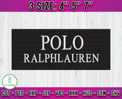 polo ralphlauren embroidery, logo fashion embroidery, embroidery applique