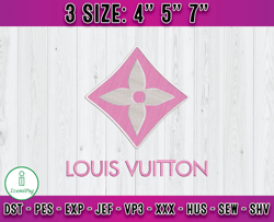 lv logo embroidery, lv embroidery, embroidery machine