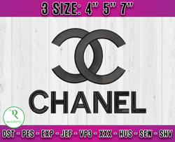 chanel logo embroidery, logo fashion embroidery, machine embroidery patterns