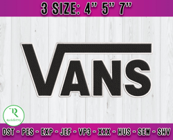 vans embroidery, vans logo embroidery, embroidery file