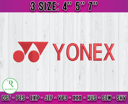 yonex logo embroidery, logo fashion embroidery, embroidery design file x