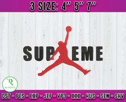 superme embroidery, logo fashion embroidery, supreme logo