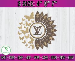 lv logo embroidery, lv cartoon embroidery, embroidery design file