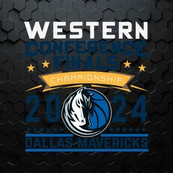 dallas mavericks 2024 western conference finals svg