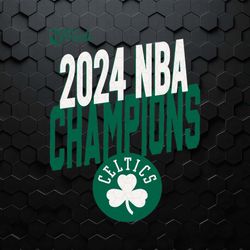 2024 nba champions celtics logo svg